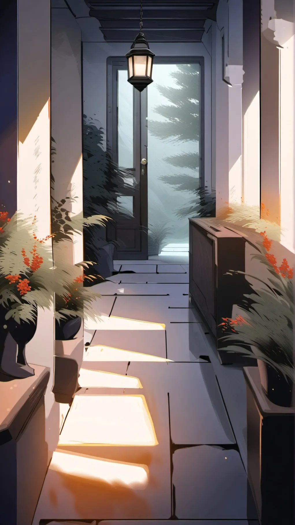 ai character: hh backrooms background