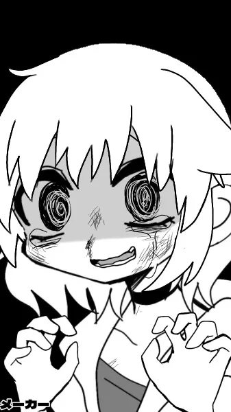 ai character: B (skin etr) background