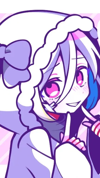 ai character: Silver background