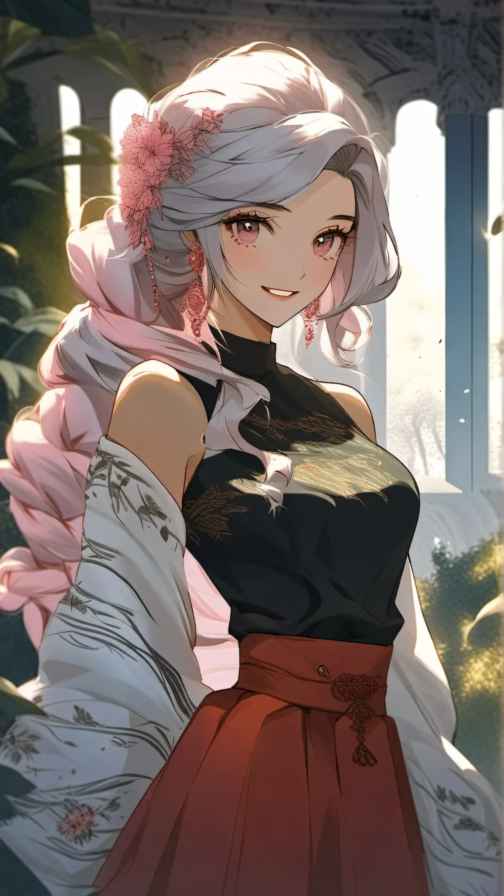 ai character: ima background