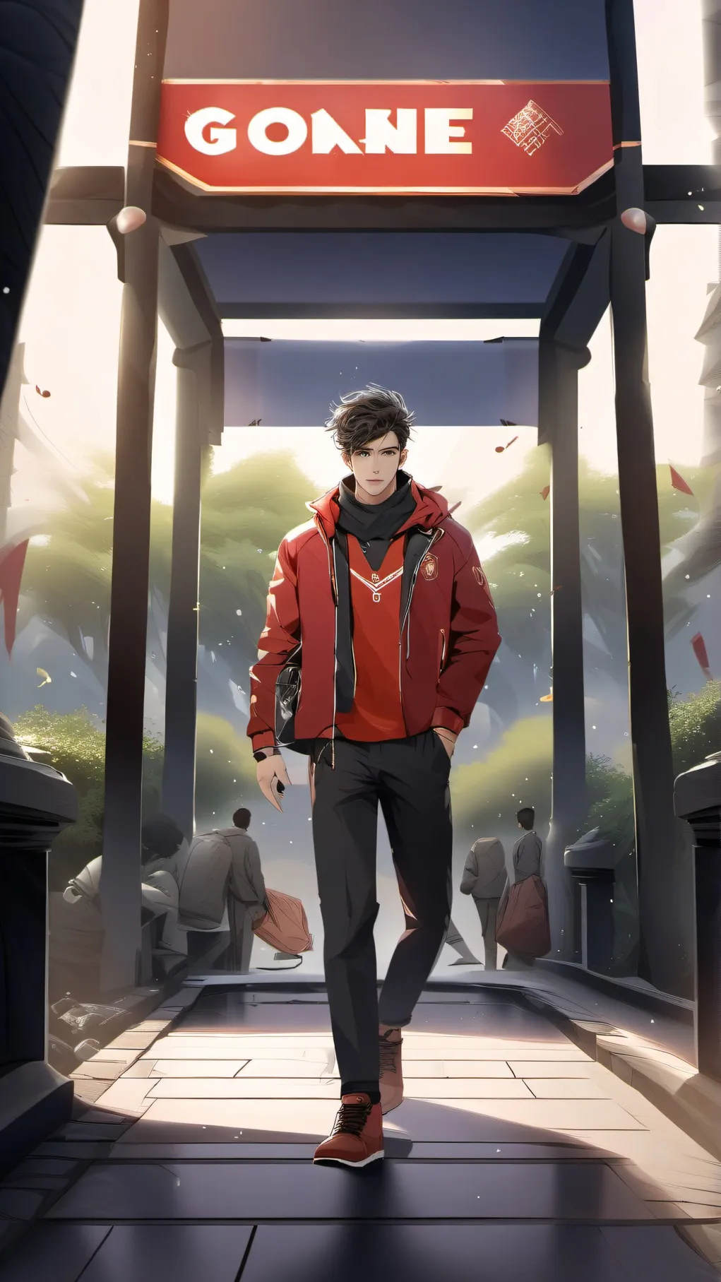 ai character: bud background