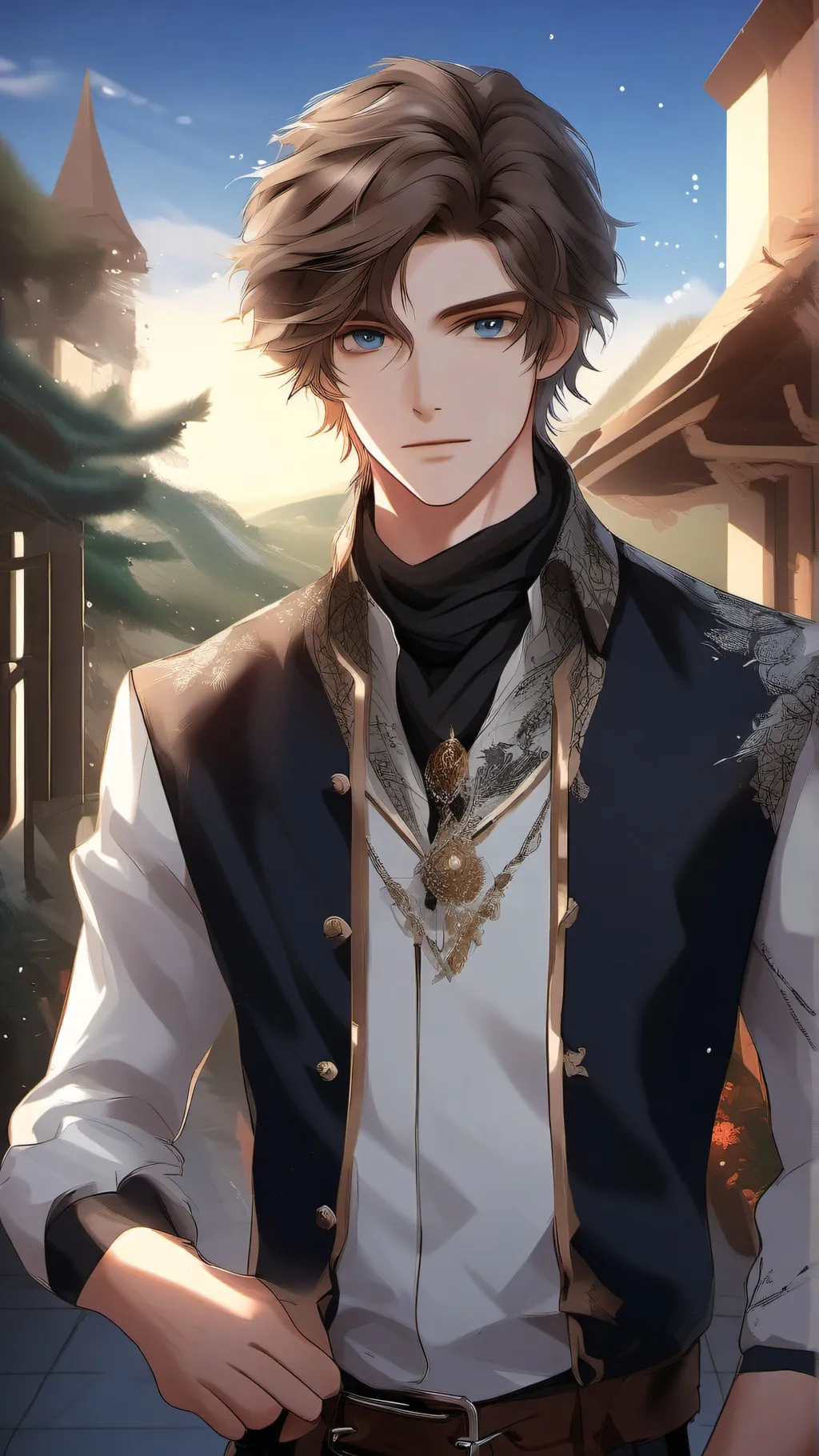 ai character: Charlie background