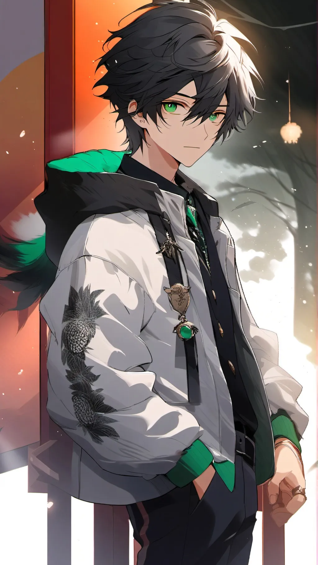 ai character: Lee background