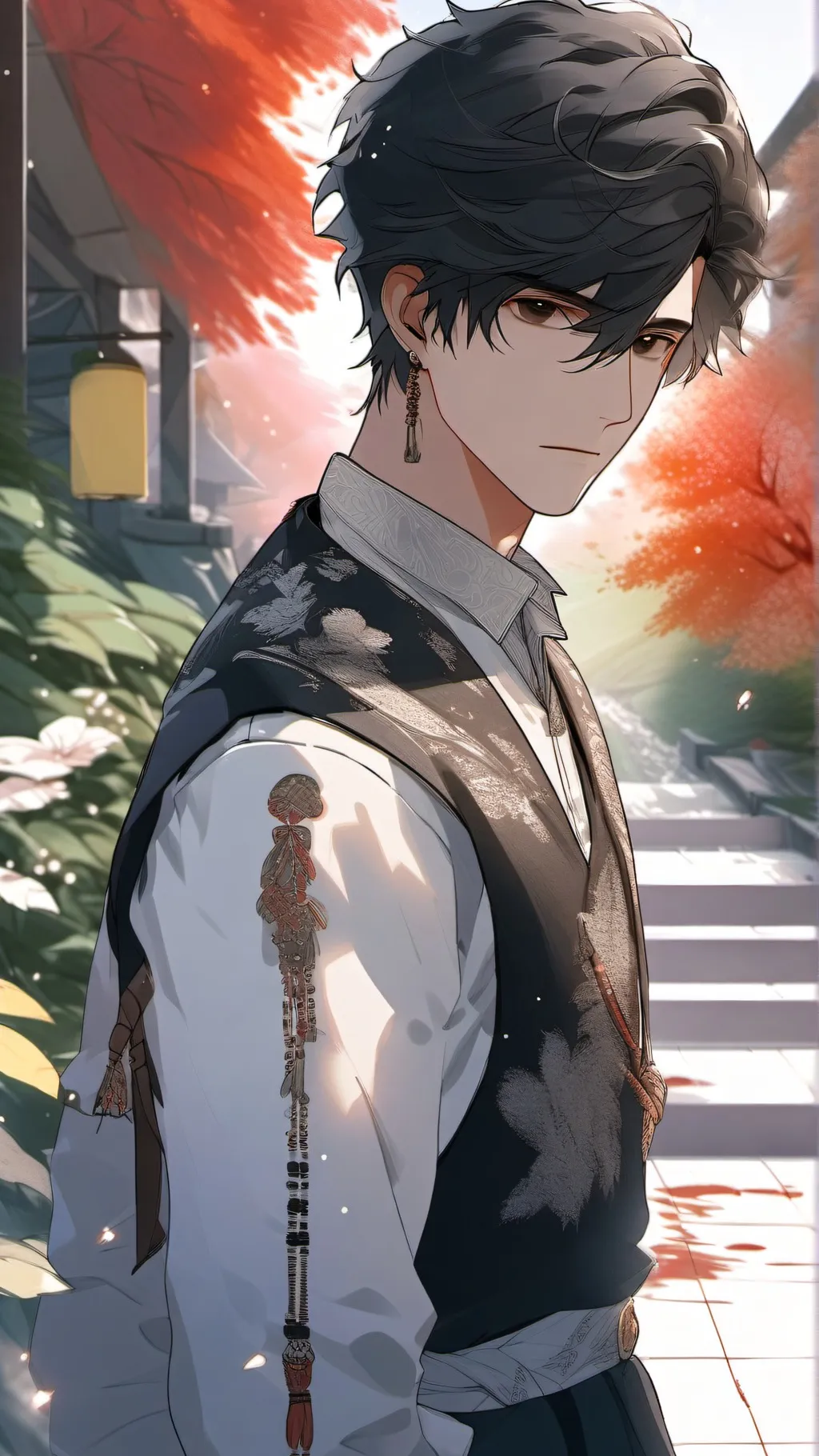 ai character: Sebastian background