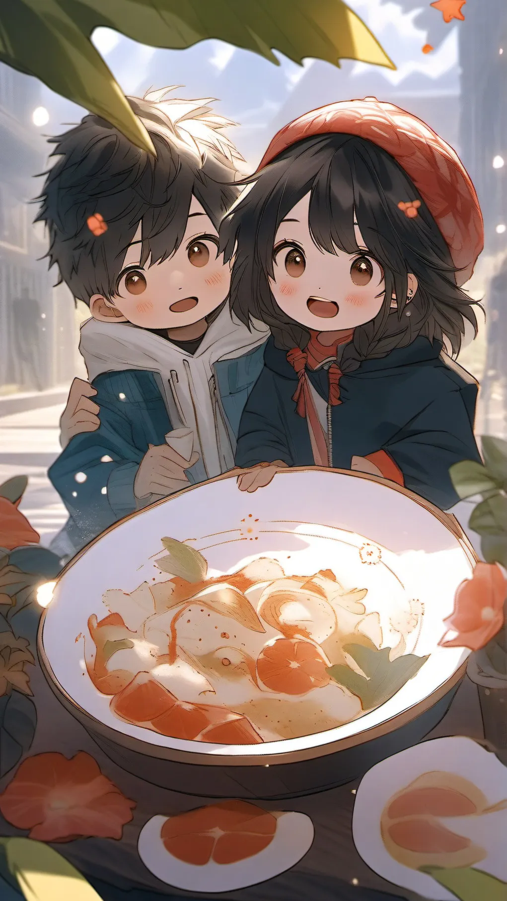 ai character: zaheer and danna background