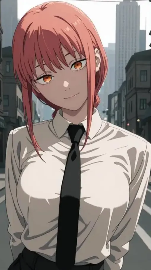 ai character: Makima background