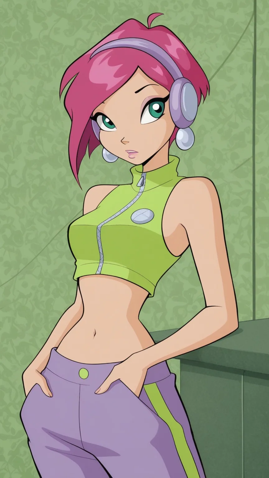 ai character: Tecna background