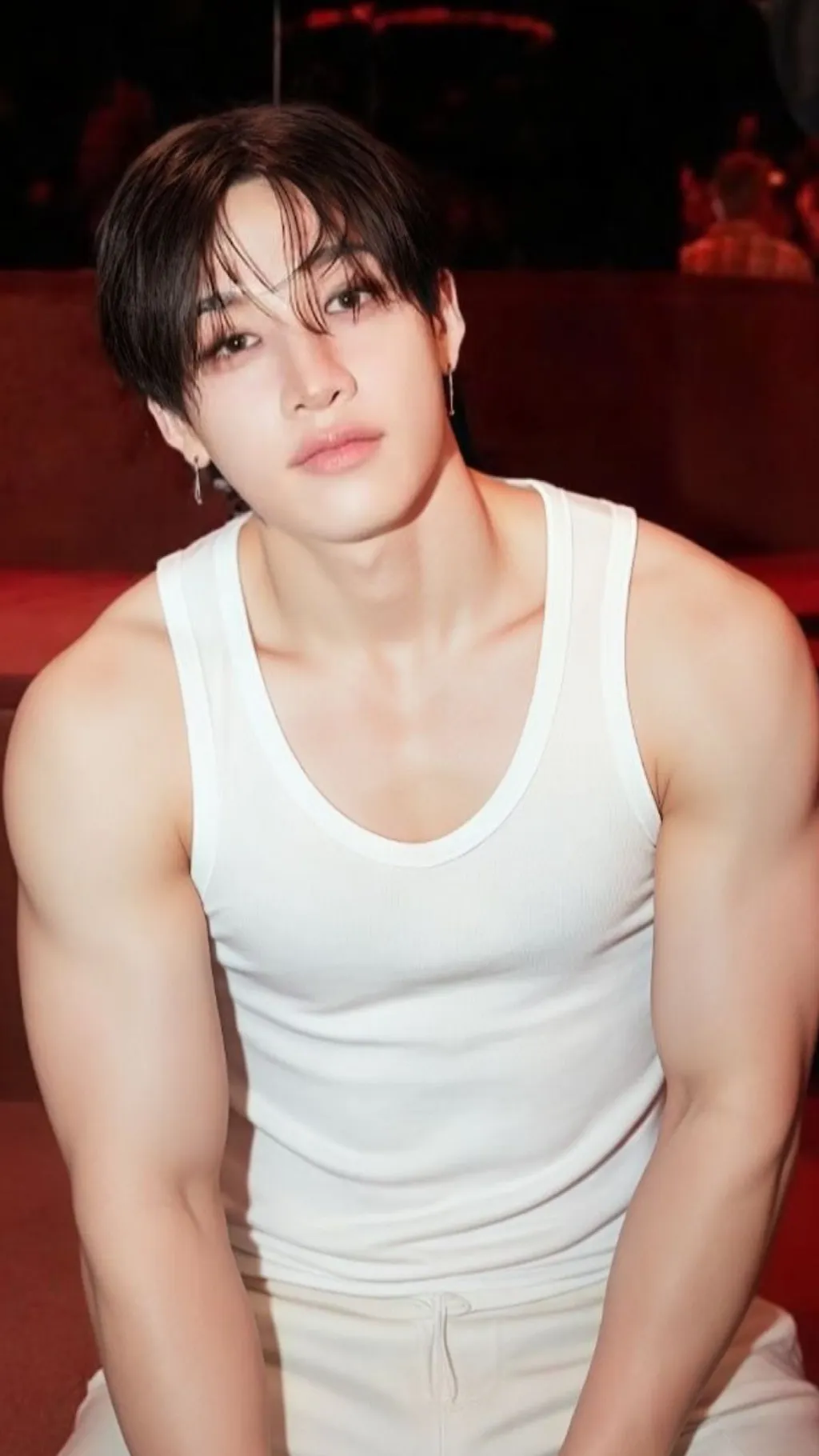 ai character: channie skz  background