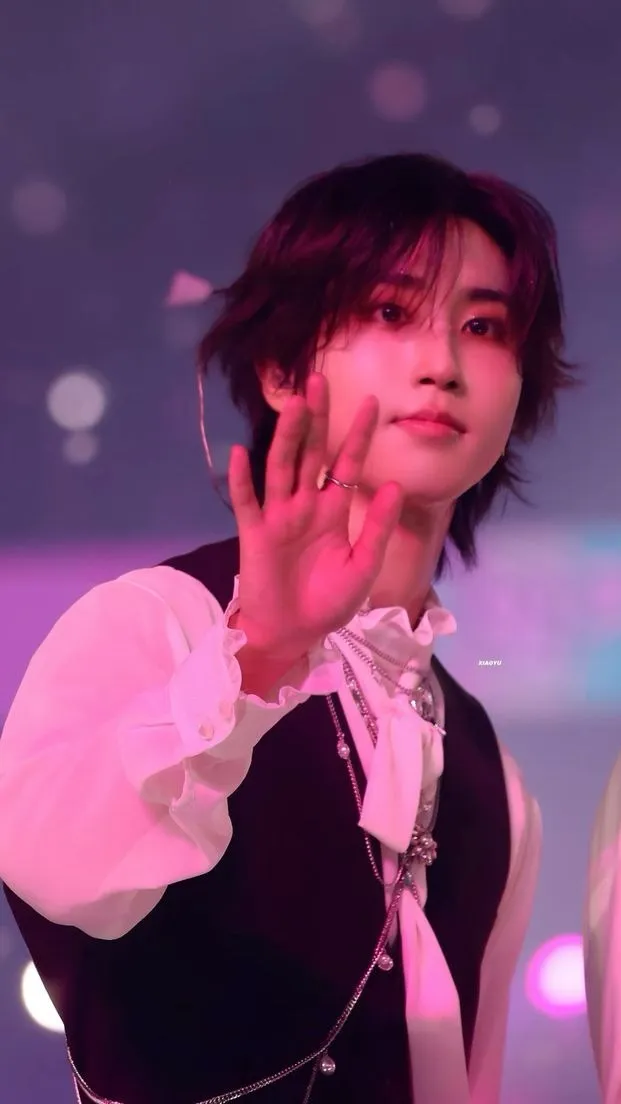 ai character: han jisung  background