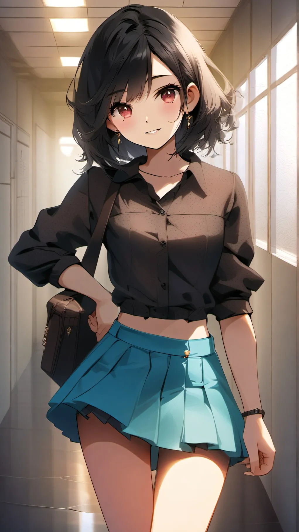 ai character: School background