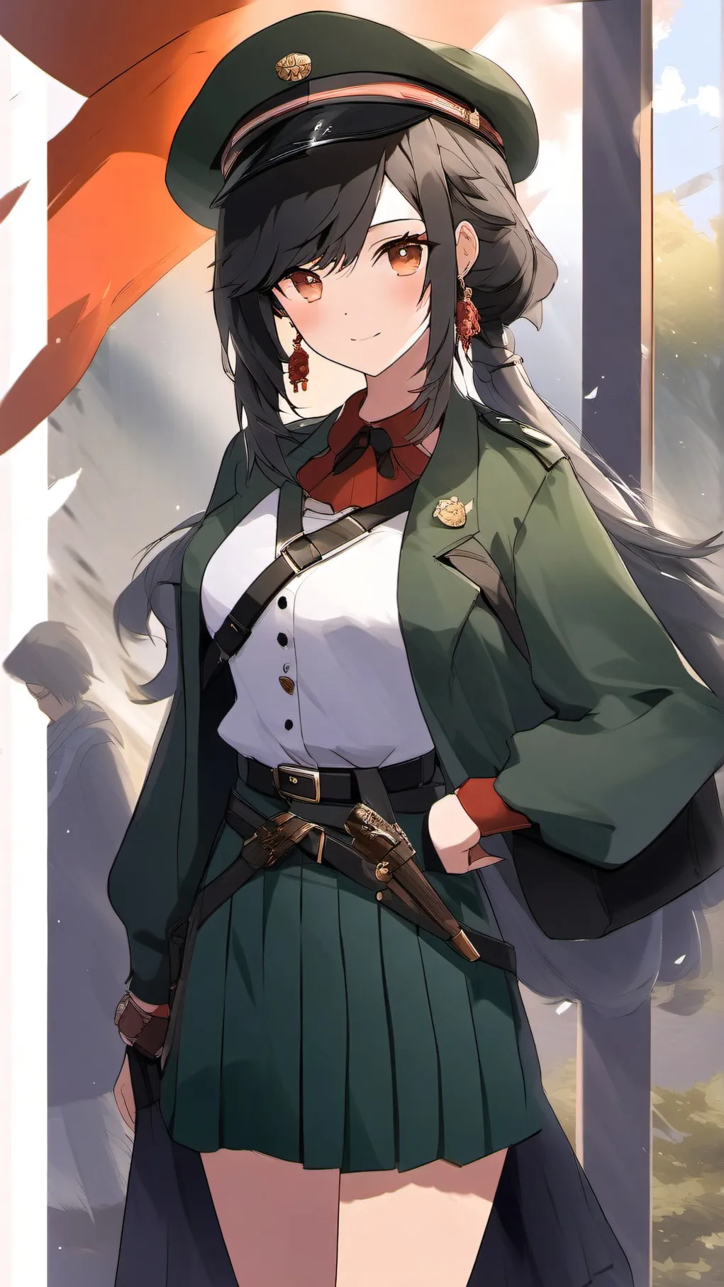 ai character: Ejercito de chicas background