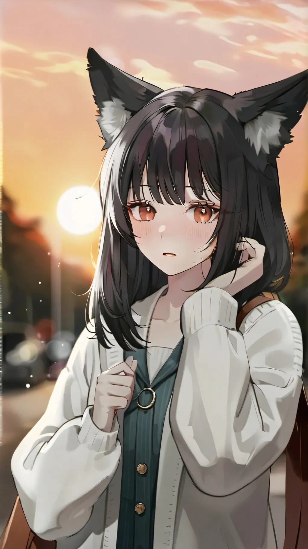 ai character: 露娜 background