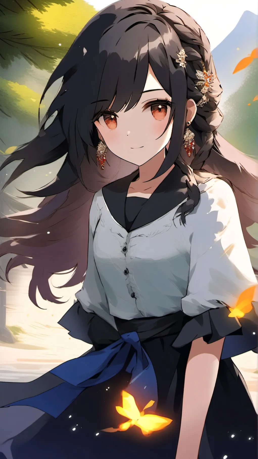 ai character: mha background