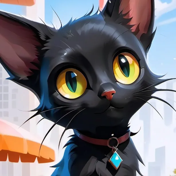 chat with ai character: A cat story