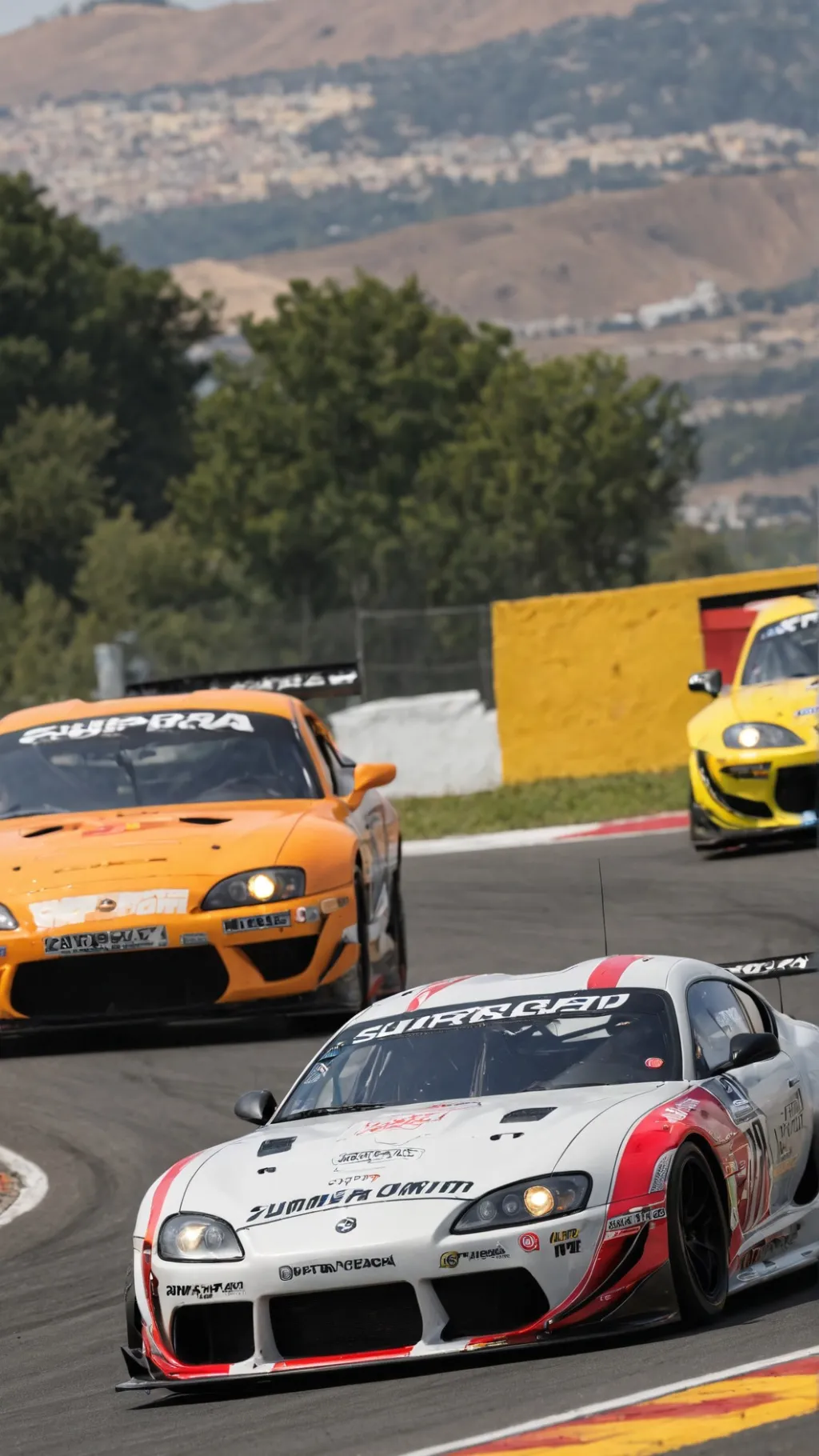 ai character: SUPRA RACE background