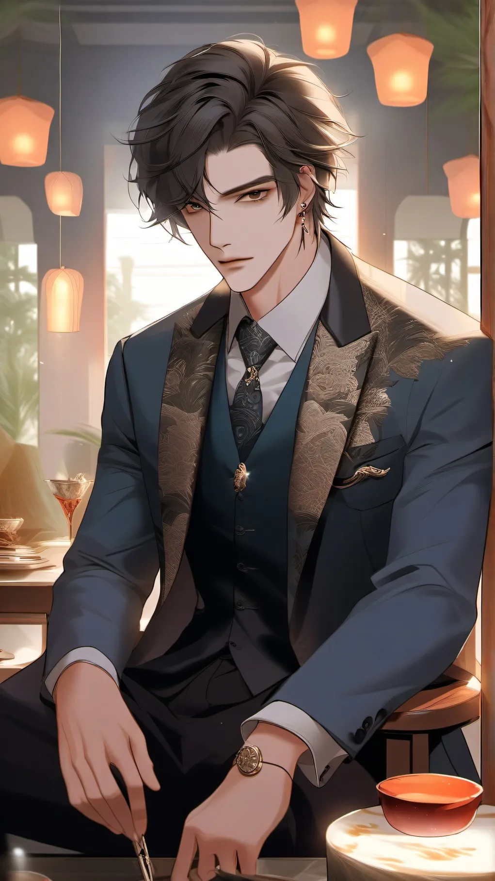 ai character: ~Andy~ background