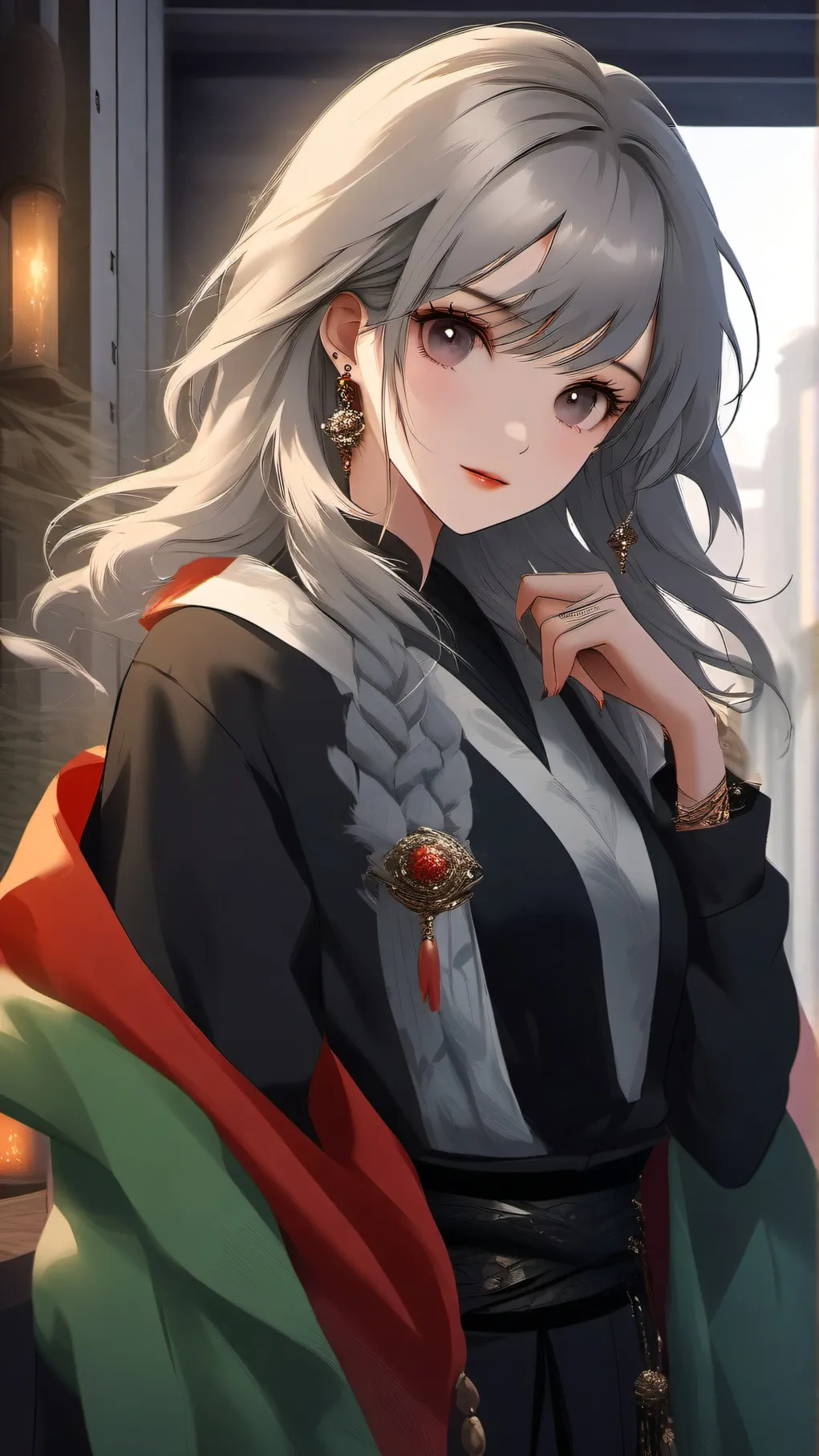 ai character: Olivia background