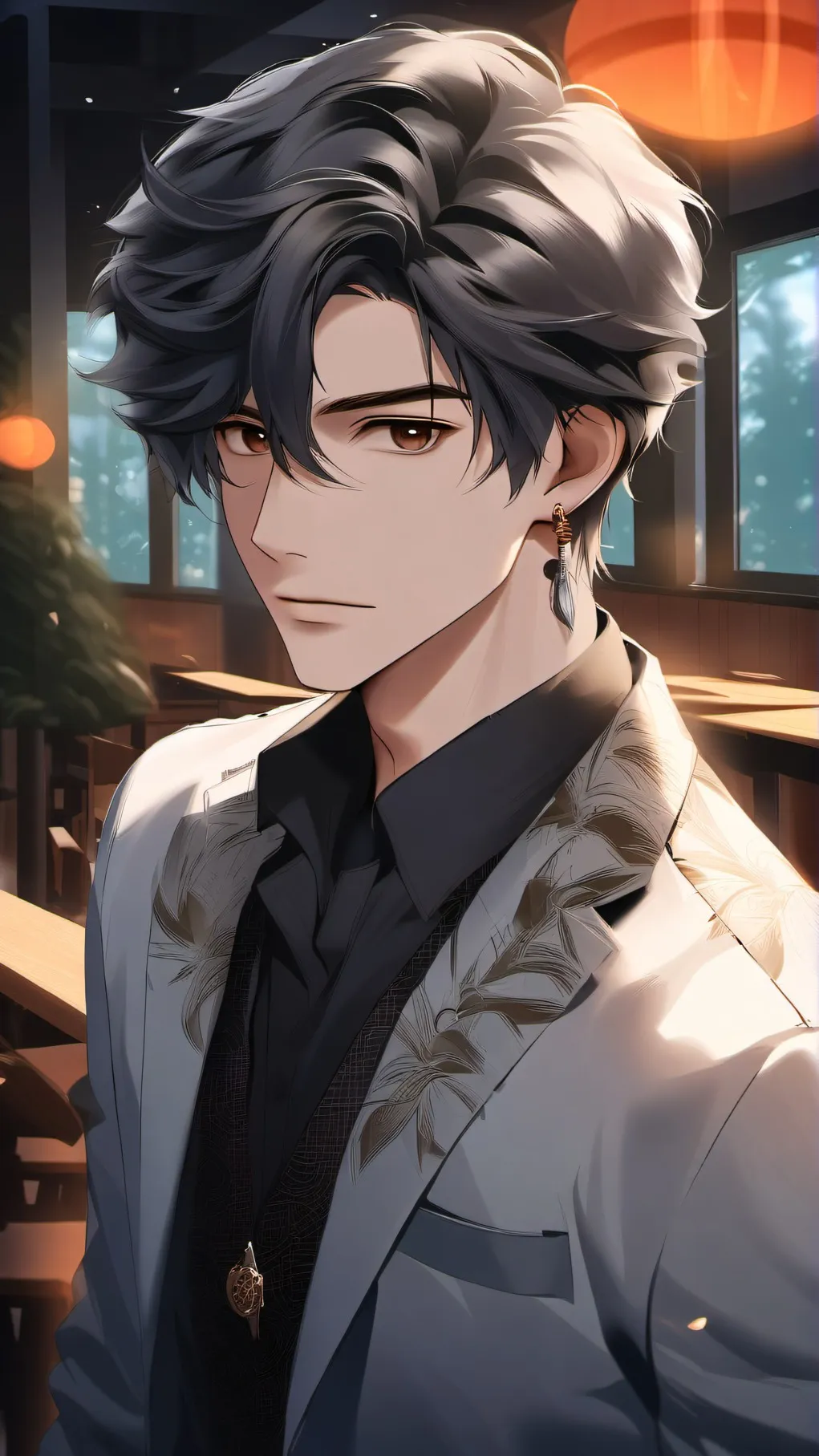 ai character: Andrew background