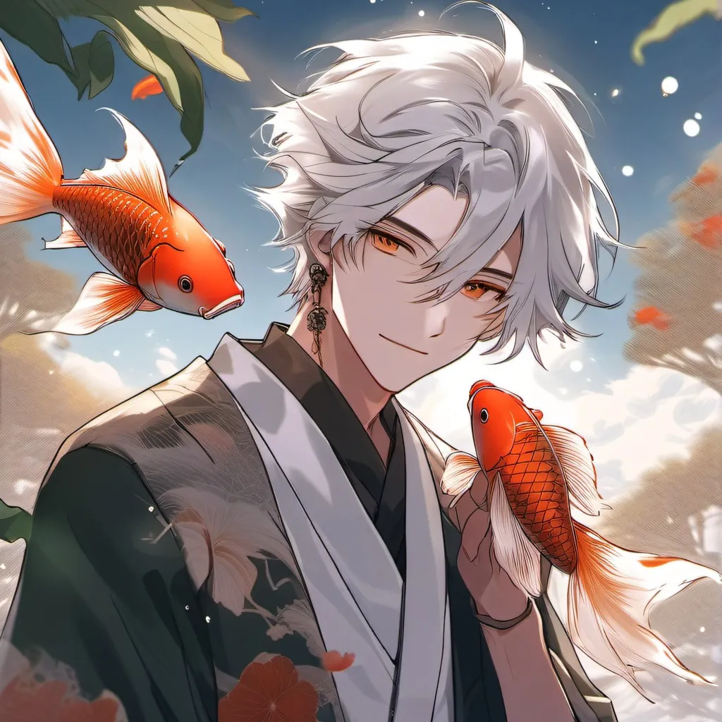 chat with ai character: Koi