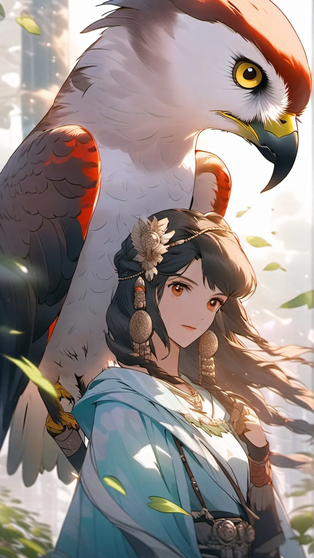 ai character: Athena background