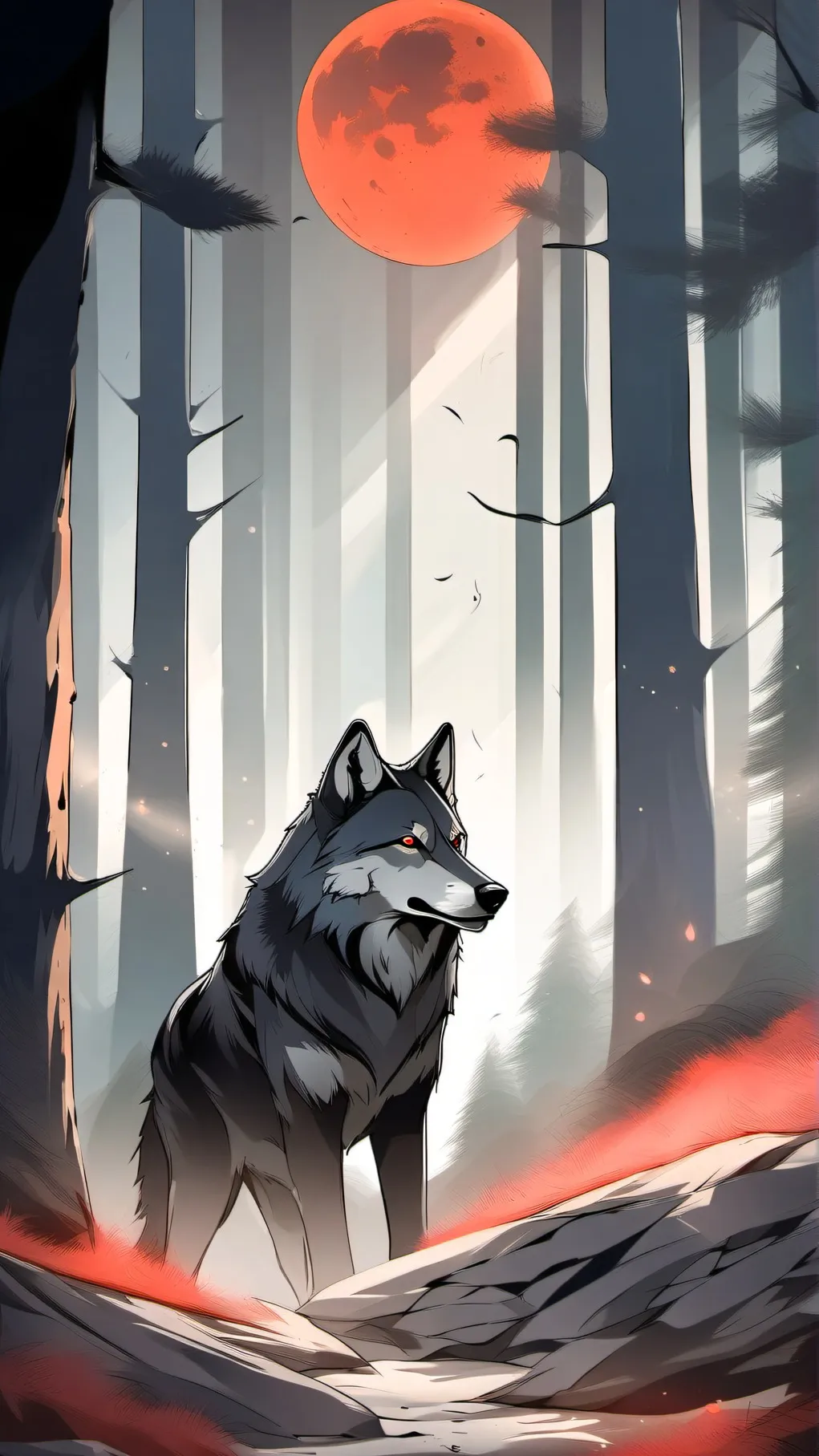 ai character: SP Blood Moon background