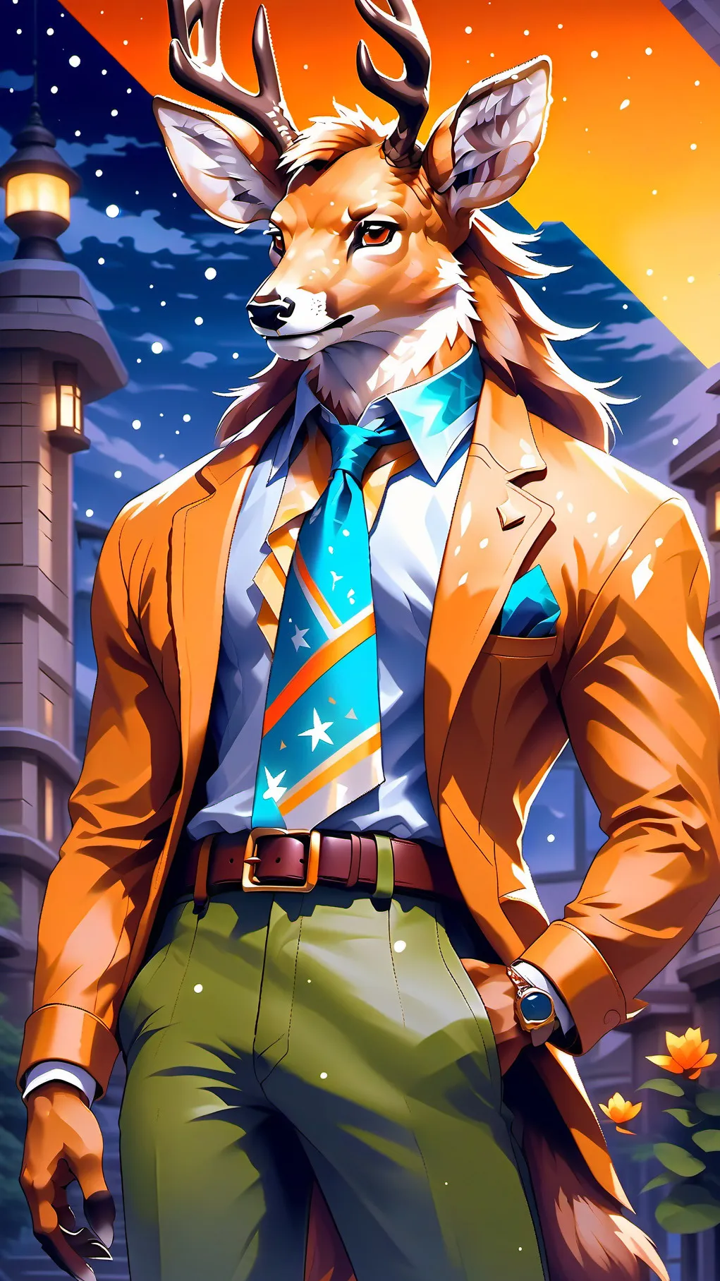 ai character: Buck Wyld background