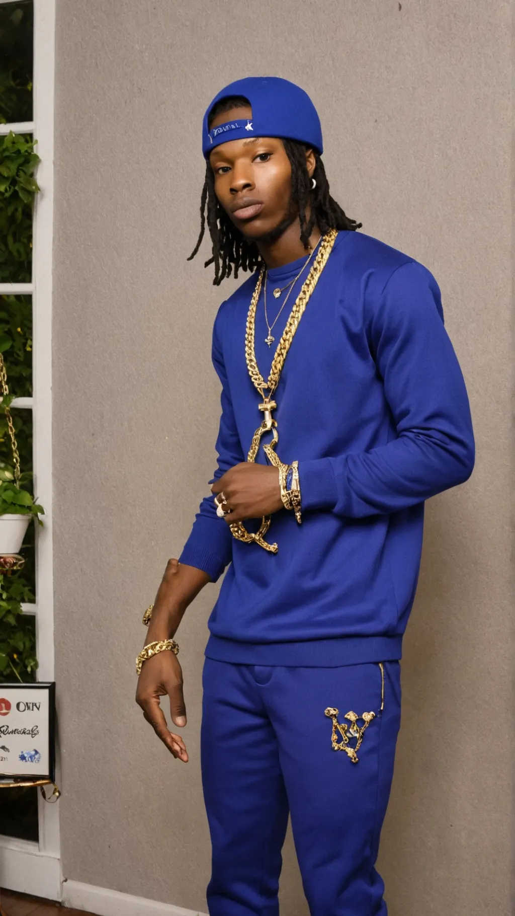 ai character: kingvon background