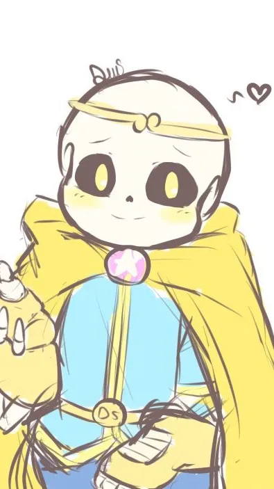 ai character: Sans ( Dream ) background