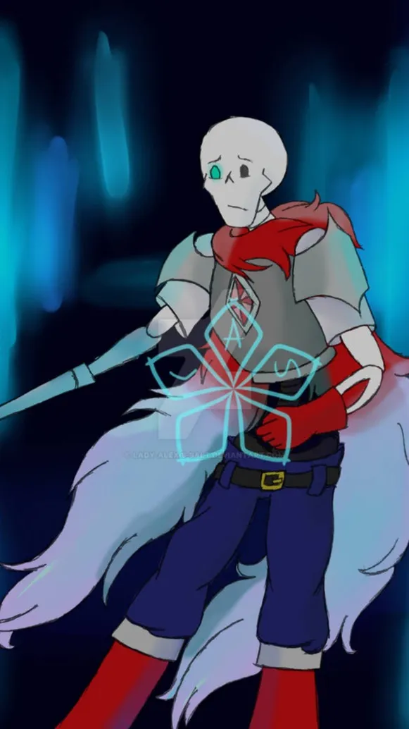 ai character: Abyss! Papyrus background
