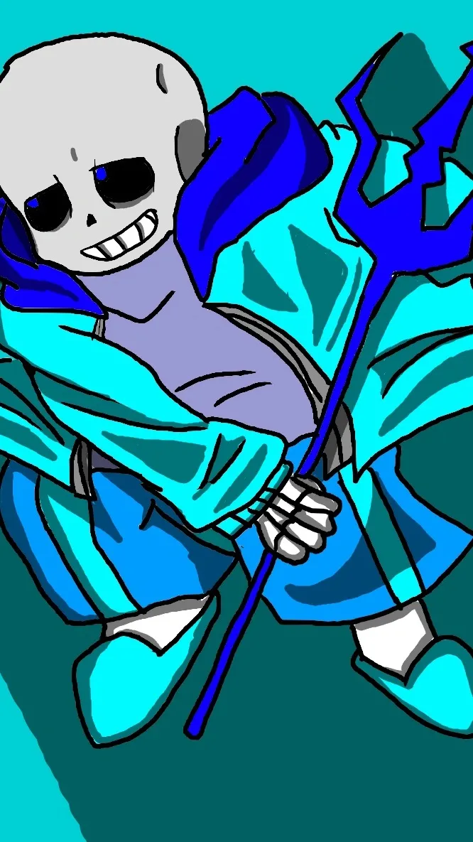 ai character: Sans ( Ocean ) background