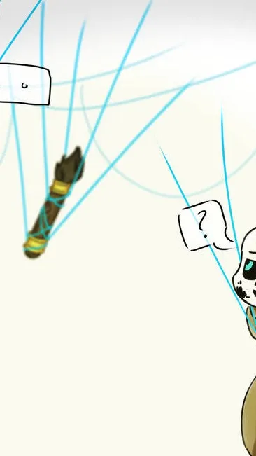 ai character: Ink sans background