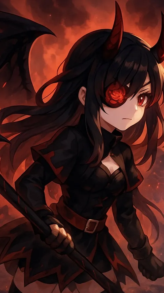 ai character: Devil chxss background