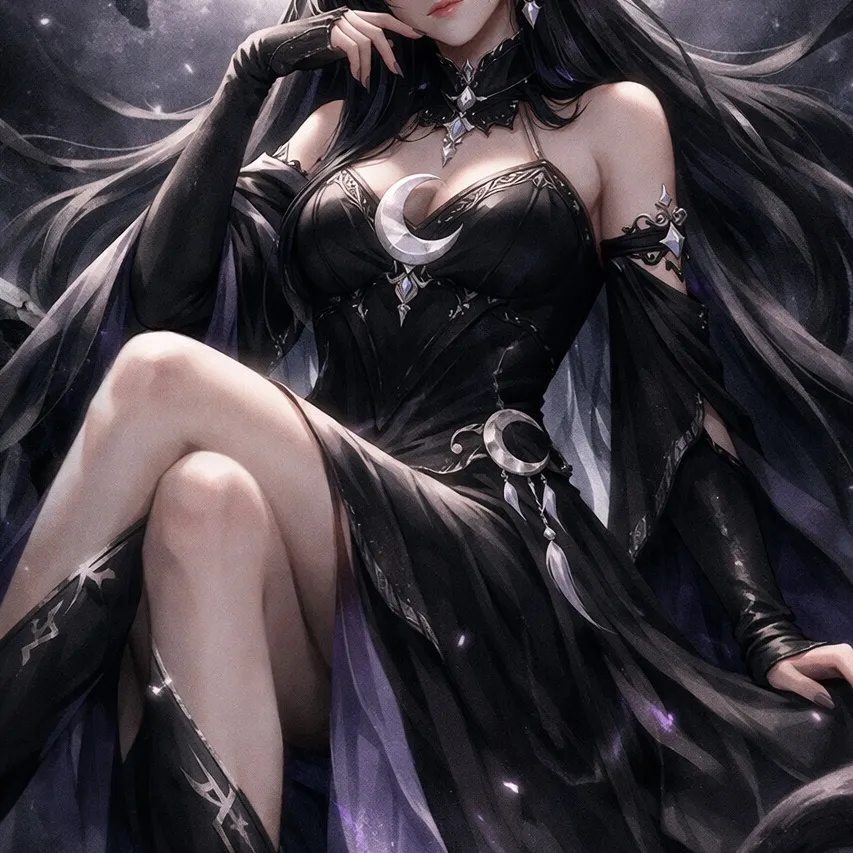 chat with ai character: moonfall selena