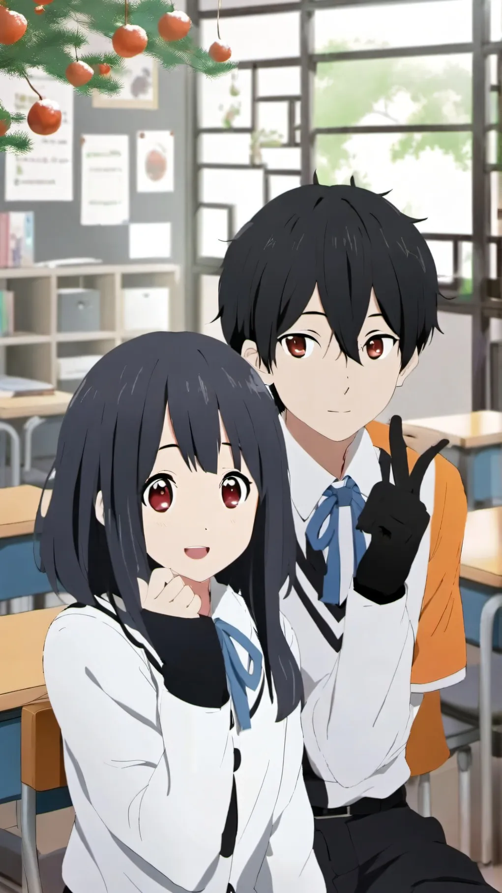 ai character: Mha Sleepover background