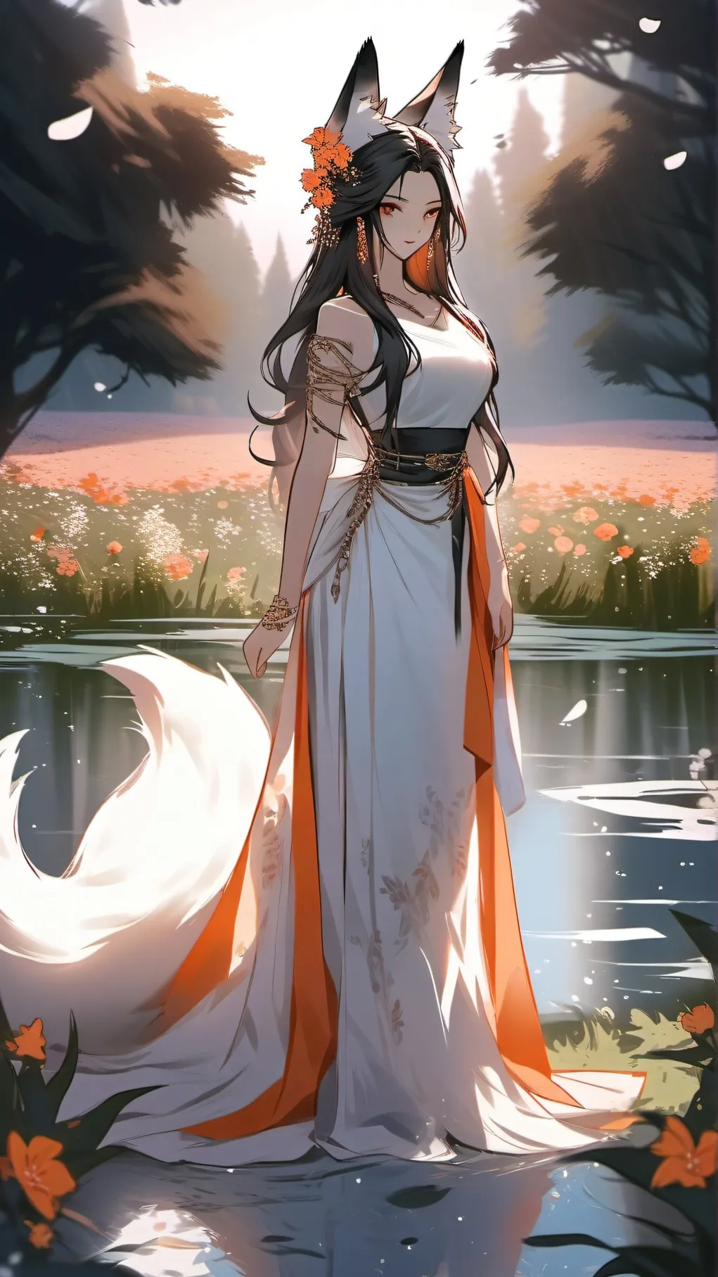 ai character: Lady Amara Voss background