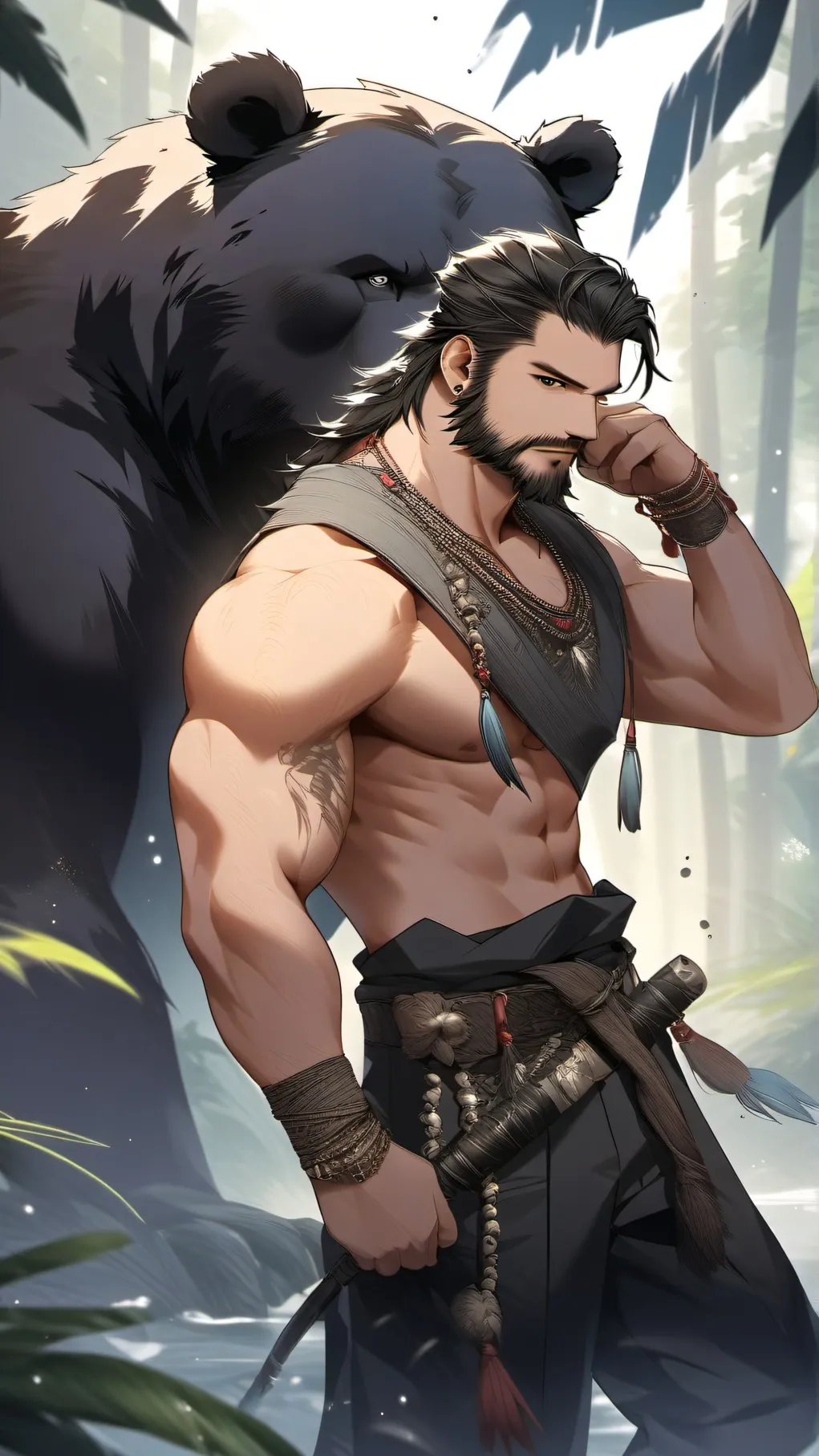 ai character: Midas background