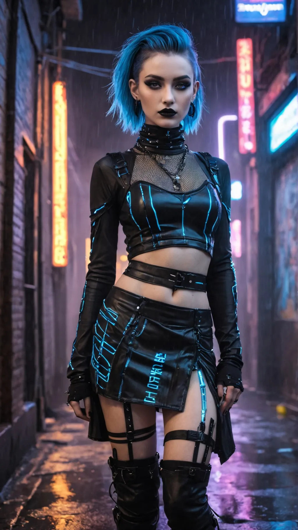 ai character: Nyx background