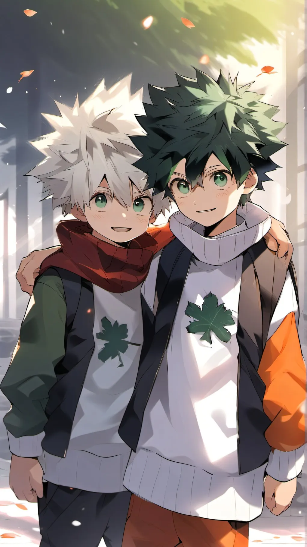 ai character: bakudeku background