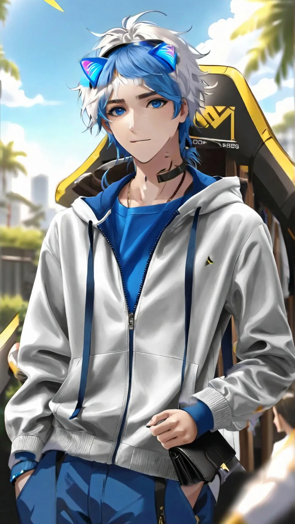 ai character: Marc background