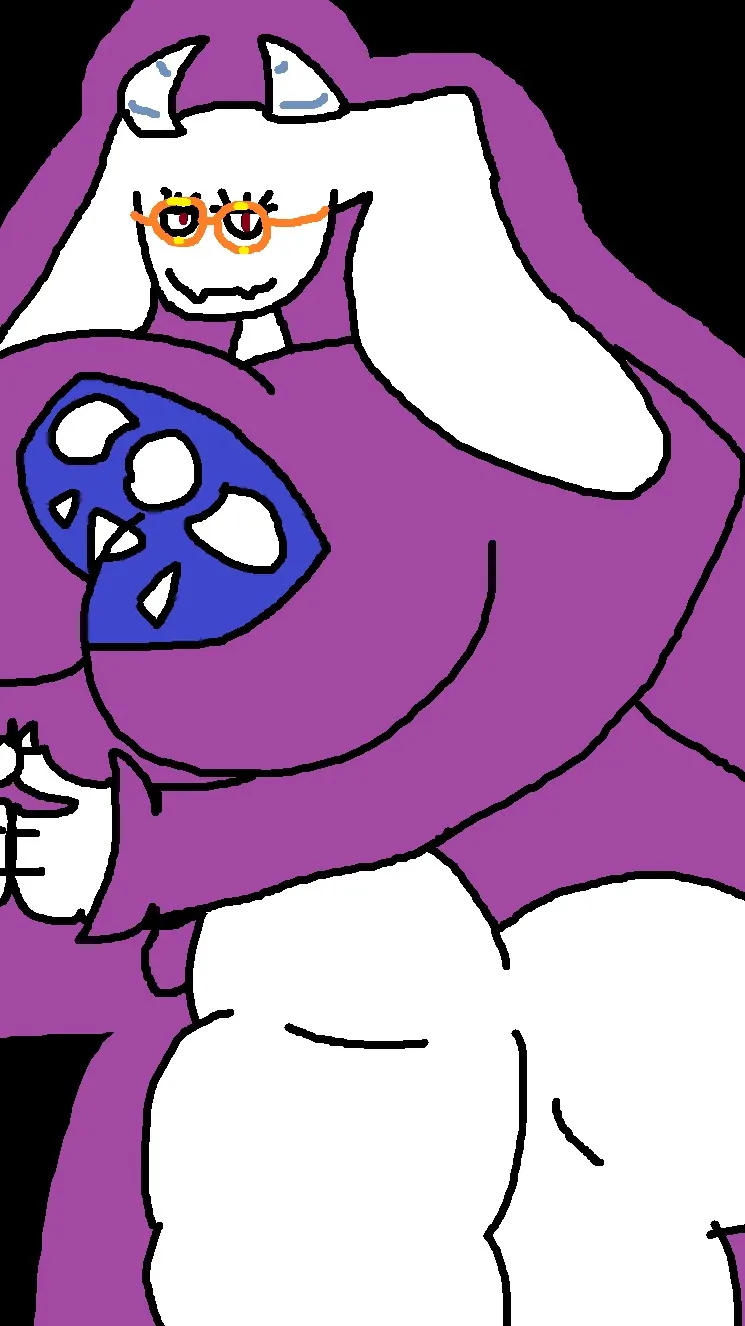 ai character: Deltarune background