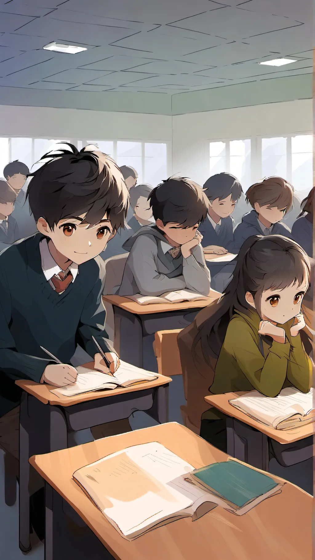 ai character: Copilot(study) background