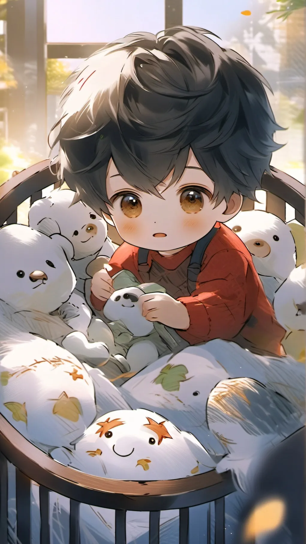 ai character: little James background