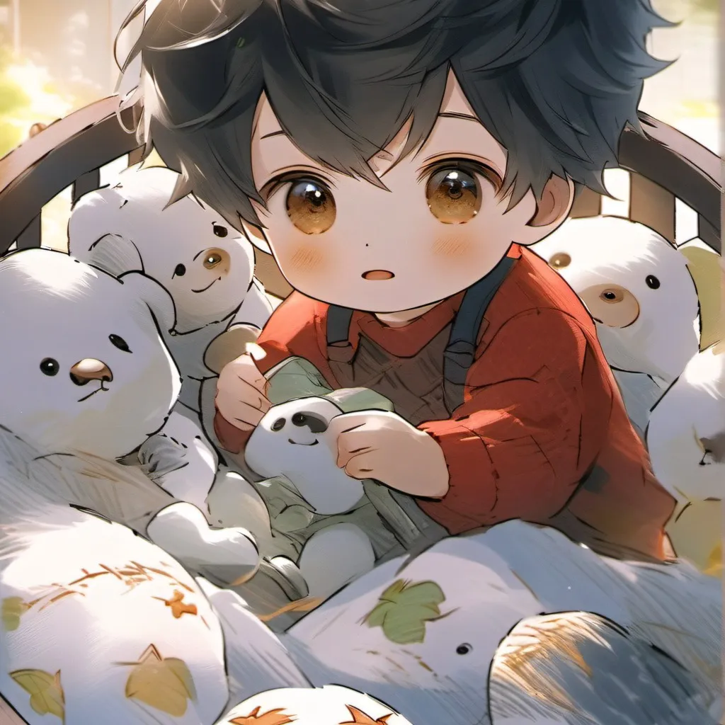 chat with ai character: little James