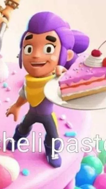 ai character: cheli pastel background