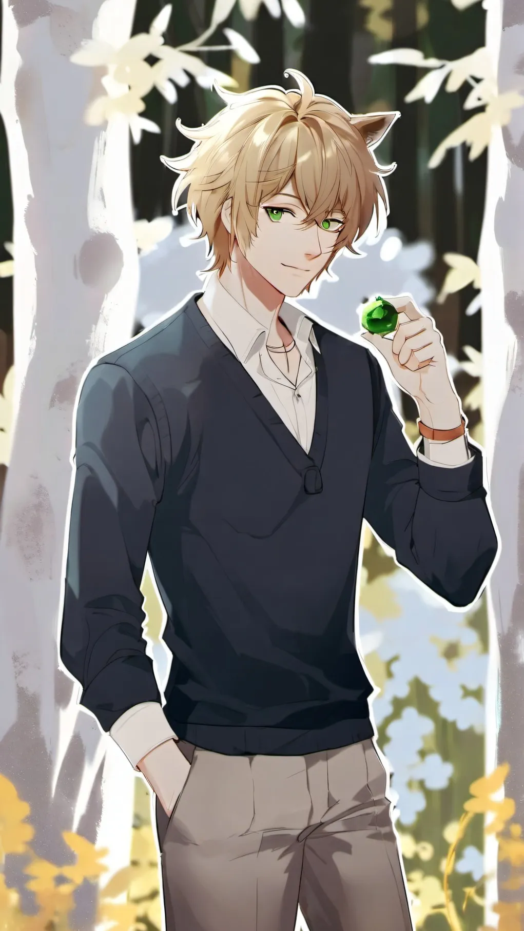 ai character: Hayden background