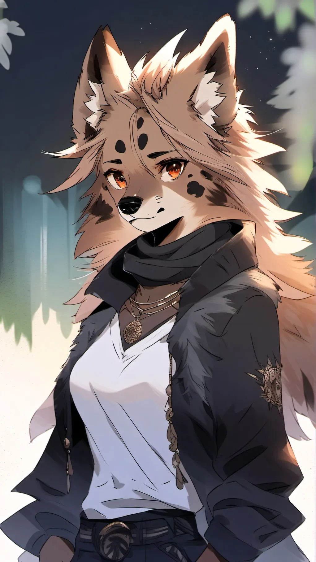 ai character: Hiena background