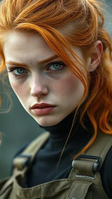 ai character: Nova spring background