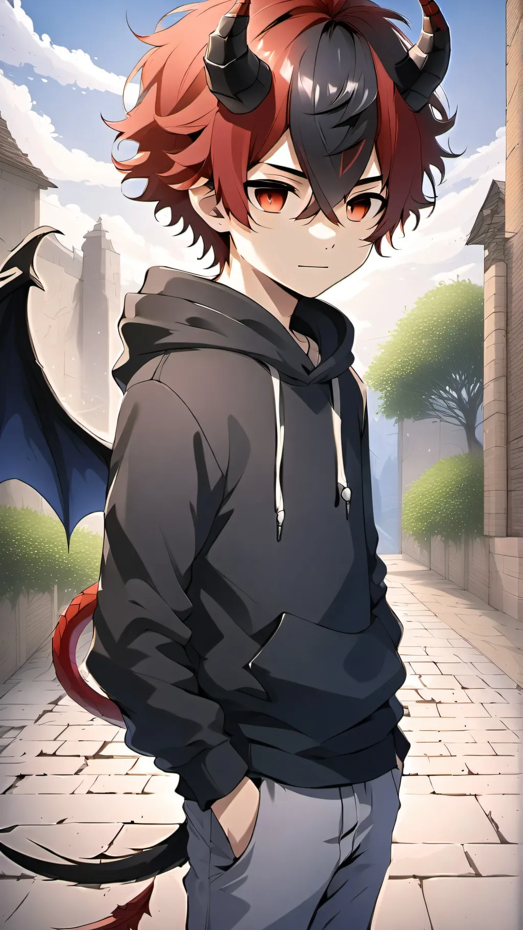 ai character: Leo background