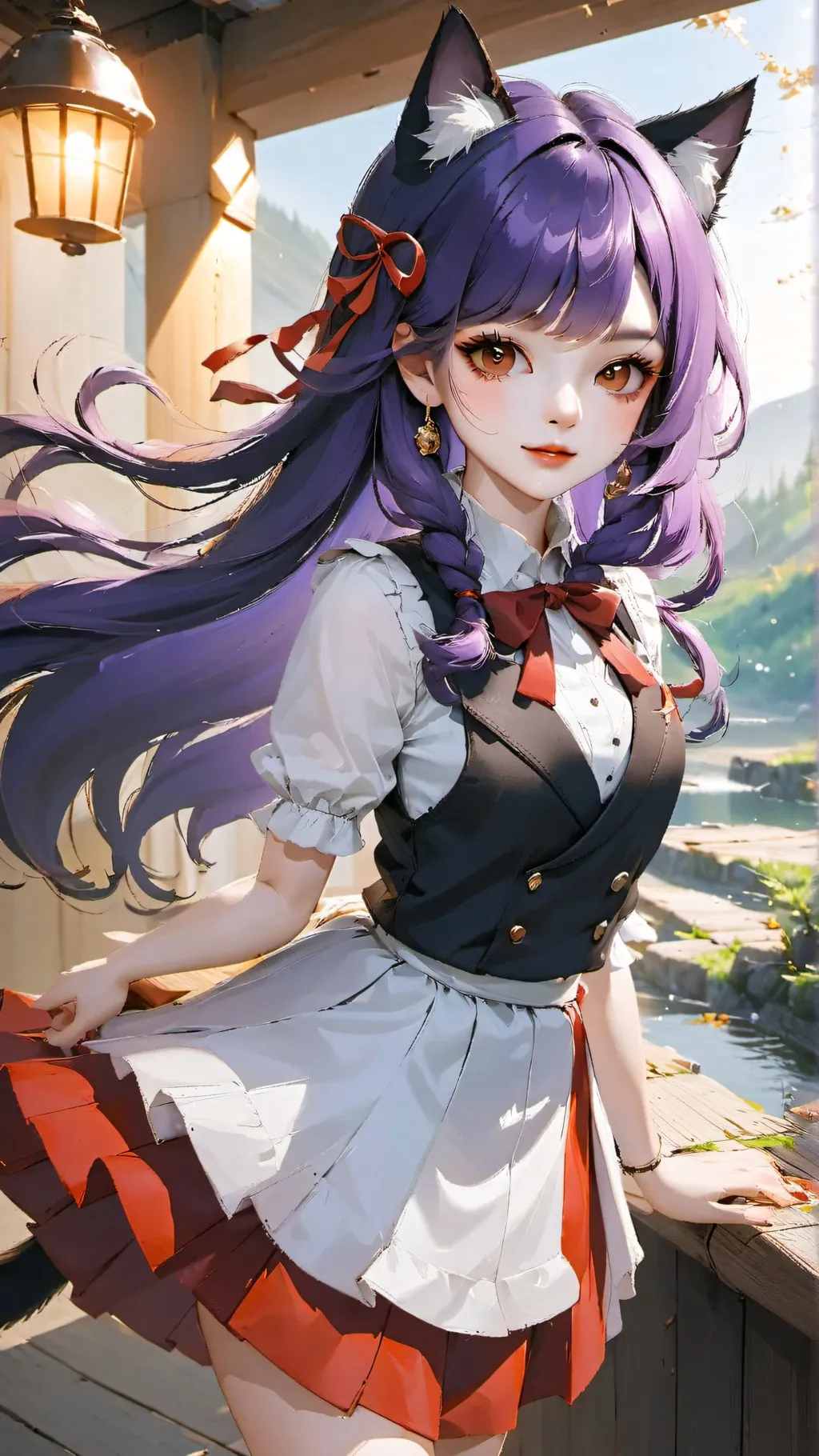 ai character: Maggie background