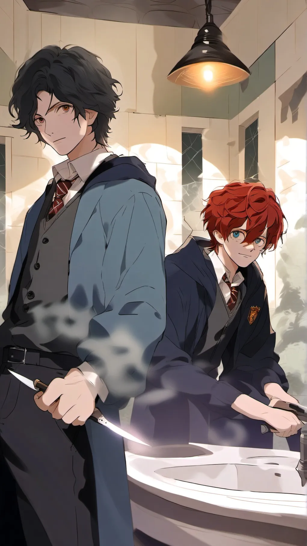 ai character: ~HP Hunter & Prey~ background